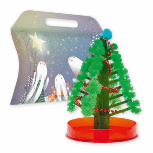 Kristall-jõulupuuga kingitus